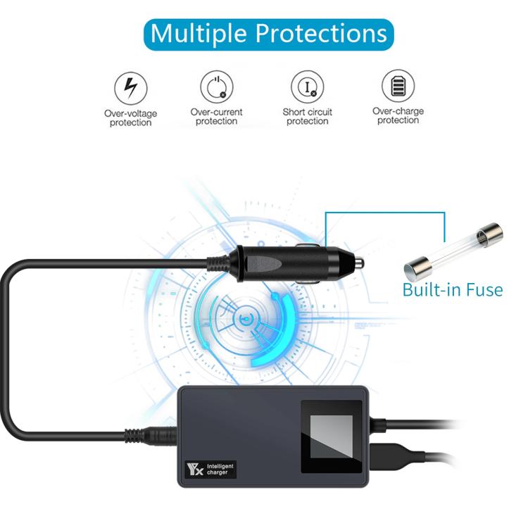For DJI Air 3S /Air 3 YX Digital Display Car Charger Charge 2 Batteries At the Same Time, Car Charger For DJI Air 3S /Air 3 YX Digital Display Car Charger Charge 2 Batteries At the Same Time, Car Charger